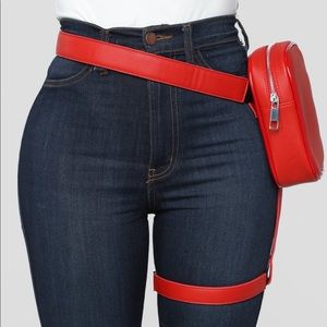 Fashion Nova Next Level Harness Fanny Pack